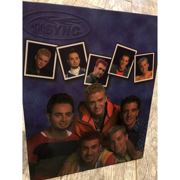 NSync Pocket Folder 1999 Boy Band 90s Justin Timberlake N Sync VTG New‎ Y2K 90s - Picture 4 of 7